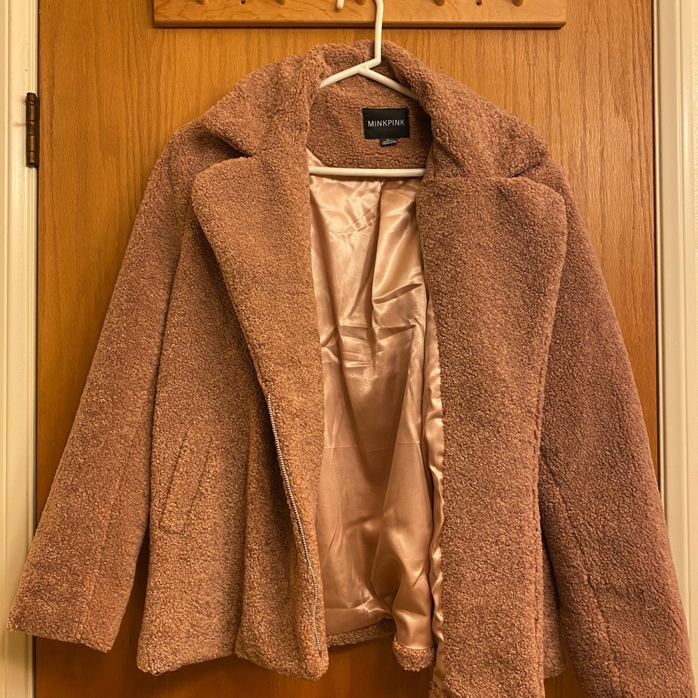 MINKPINK Teddy Coat